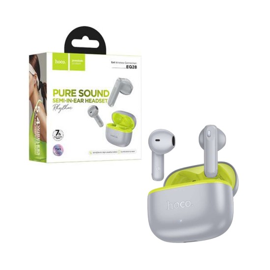 Hoco True Wireless Earbuds EQ28 Bird Gray